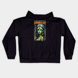 I Dig Egyptian Zombieology Kids Hoodie